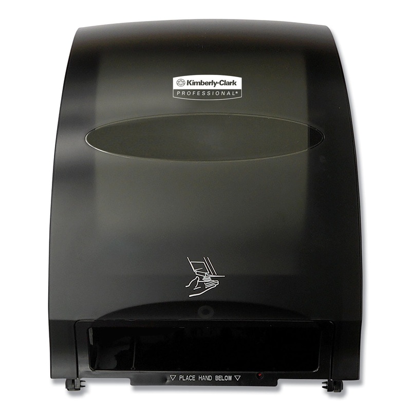 ELECTRONIC TOWEL DISPENSER, 12.7W X 9.572D X 15.761H, BLACK