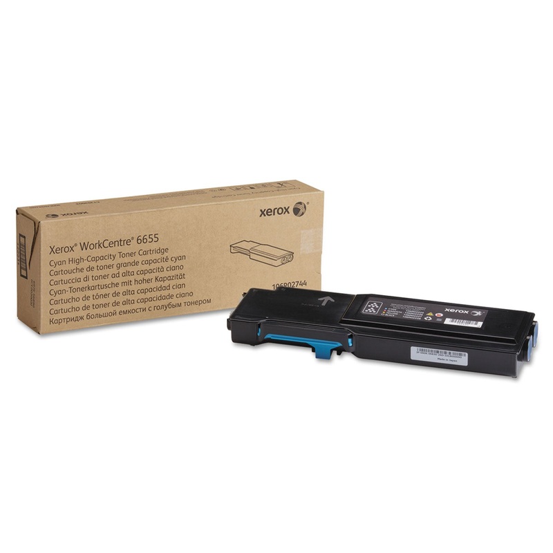 106r02744 Toner, 7500 Page-Yield, Cyan