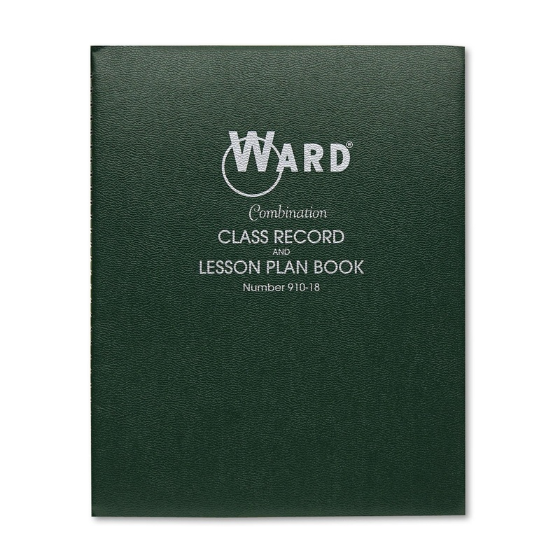 Combination Record & Plan Book, 9-10 Weeks, 8 Periods/day, 11 X 8-1/2