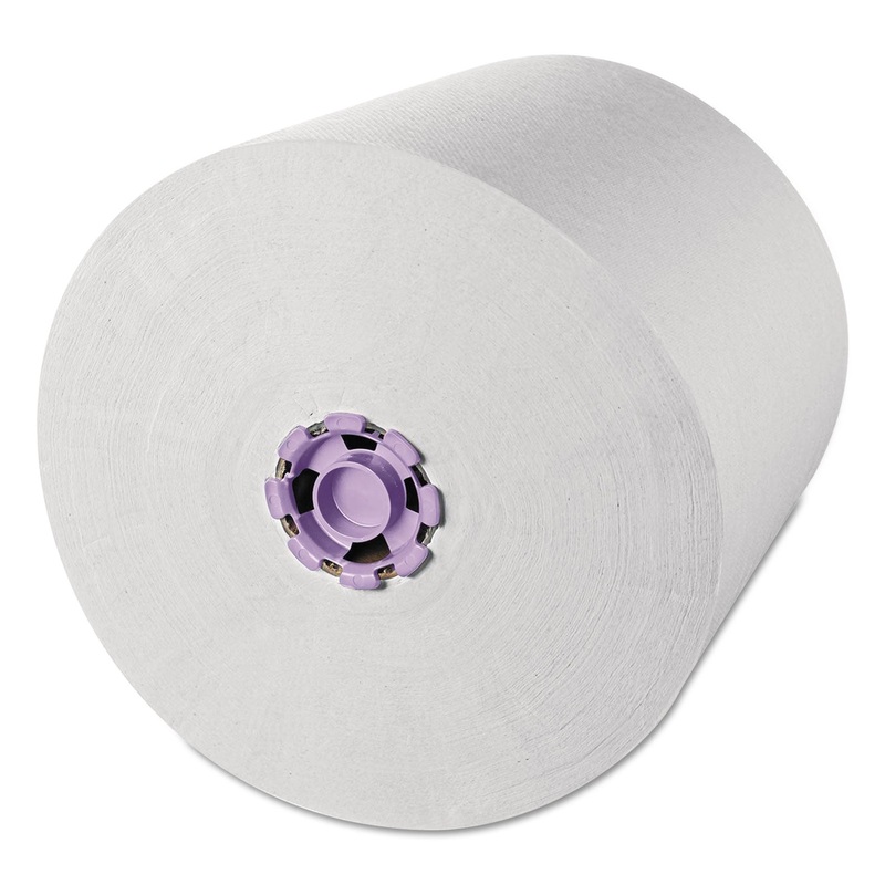 ESSENTIAL HIGH CAPACITY HARD ROLL TOWEL, WHITE, 8″ X 950 FT, 6 ROLLS/CARTON