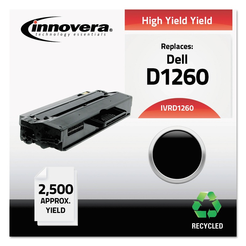 REMANUFACTURED 331-7328 (B1260) TONER, 2500 PAGE-YIELD, BLACK