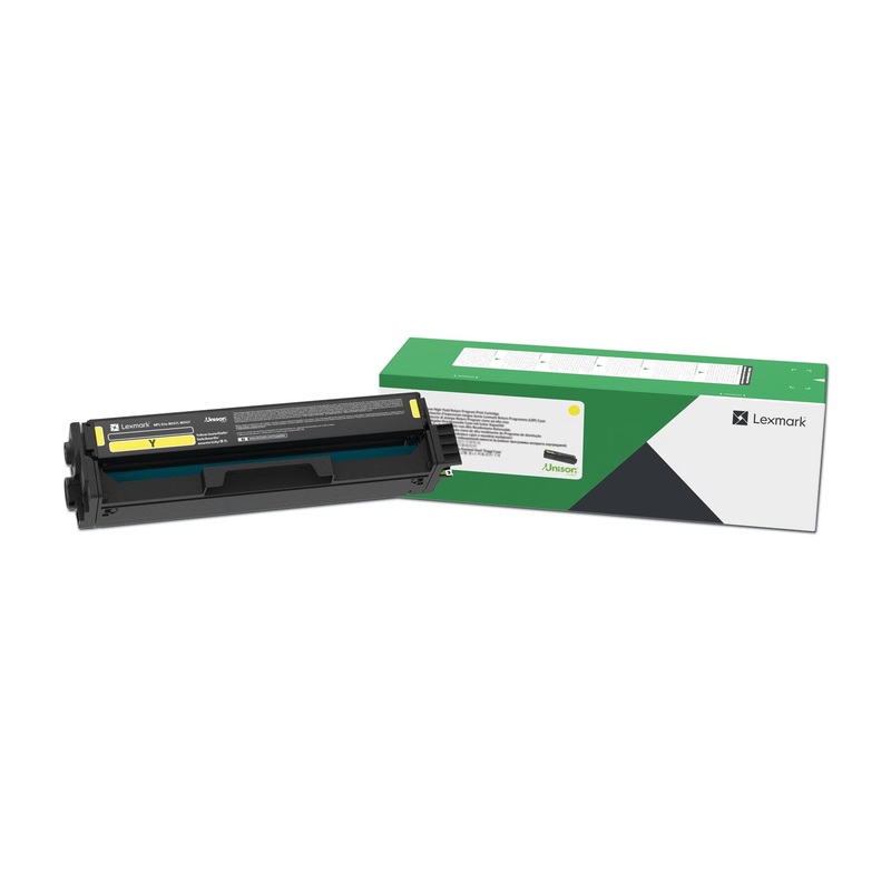 20N1HY0 RETURN PROGRAM HIGH-YIELD TONER, 4500 PAGE-YIELD, YELLOW