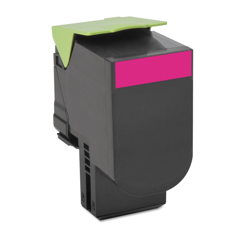 70C1HM0 RETURN PROGRAM HIGH-YIELD TONER, 3000 PAGE-YIELD, MAGENTA