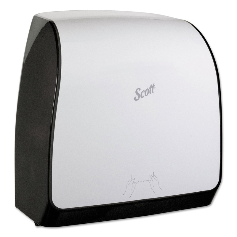 CONTROL SLIMROLL ELECTRONIC TOWEL DISPENSER, 12W X 7D X 12H, WHITE