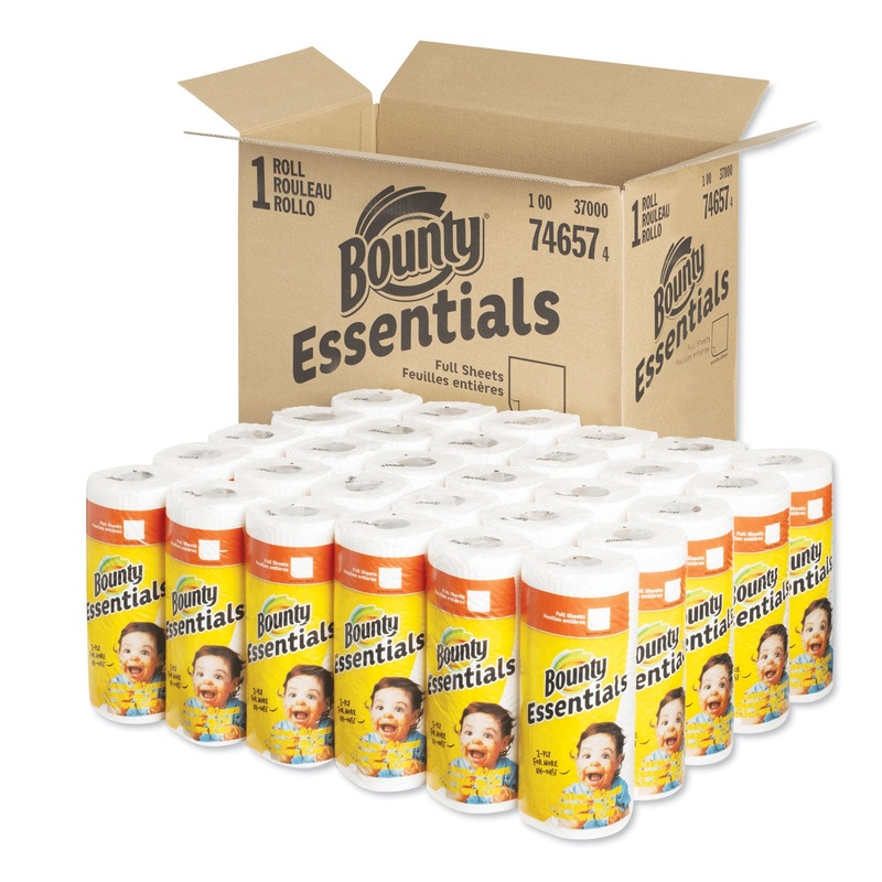 ESSENTIALS PAPER TOWELS, 40 SHEETS/ROLL, 30 ROLLS/CARTON