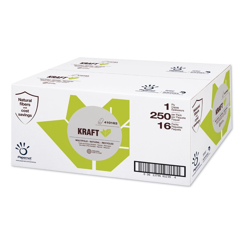 HEAVENLY SOFT PAPER TOWEL, 9 1/2″ X 9 1/4″, BROWN, 16 PACKS/CARTON