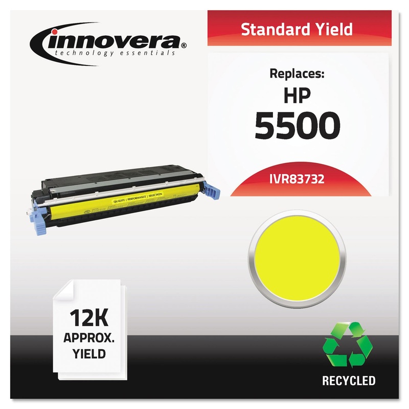 REMANUFACTURED C9732A (645A) TONER, 12000 PAGE-YIELD, YELLOW