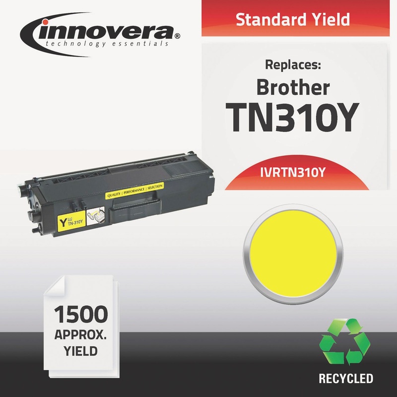 REMANUFACTURED TN310Y TONER, 1500 PAGE-YIELD, YELLOW
