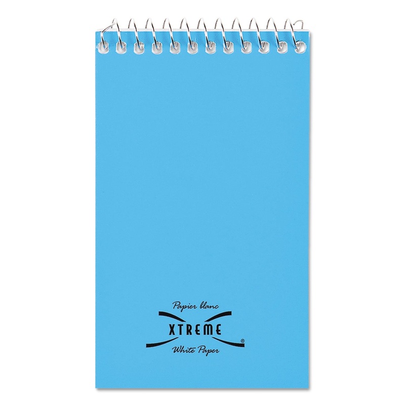WIREBOUND MEMO BOOKS, NARROW RULE, 3 X 5, WHITE, 60 SHEETS