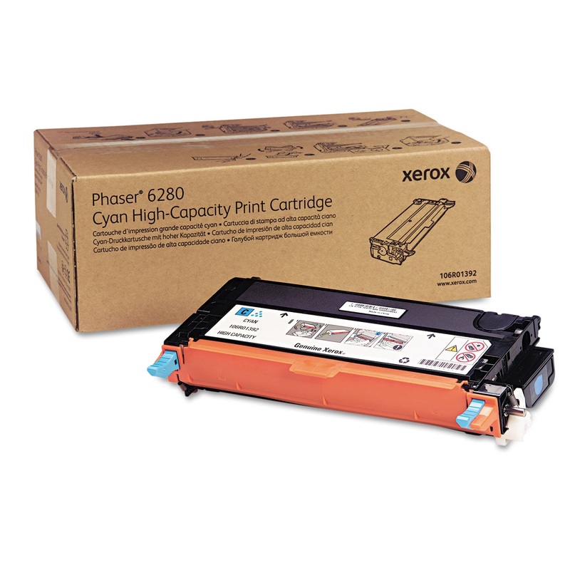 106r01392 High-Yield Toner, 5900 Page-Yield, Cyan