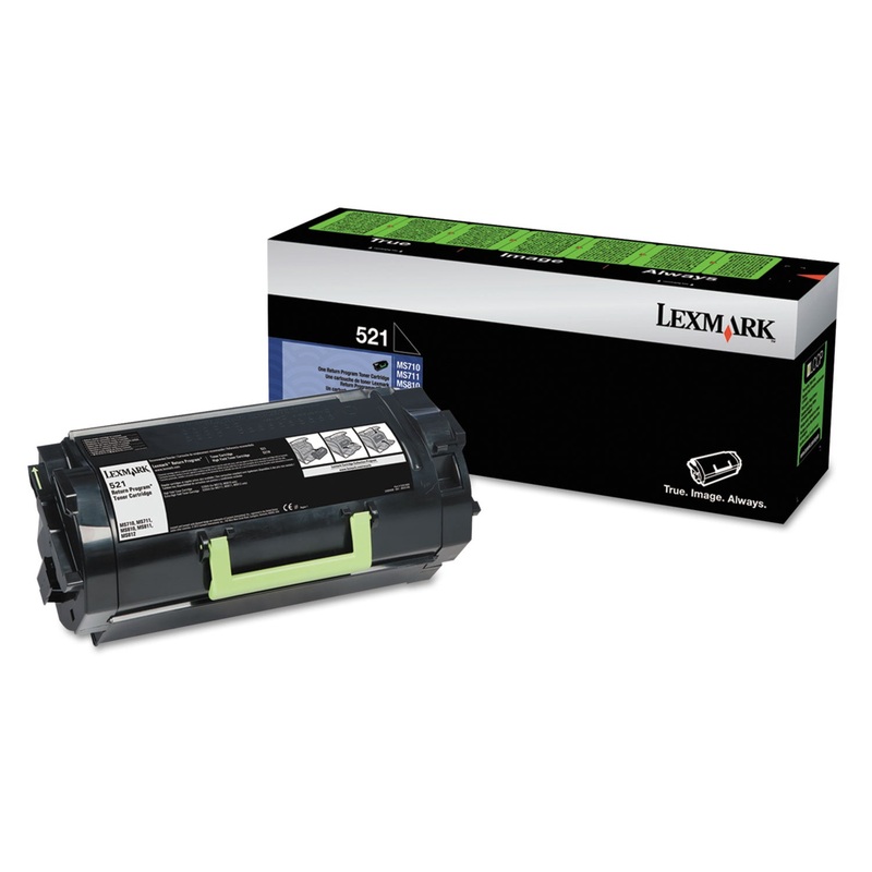 52D1000 TONER, 6000 PAGE-YIELD, BLACK