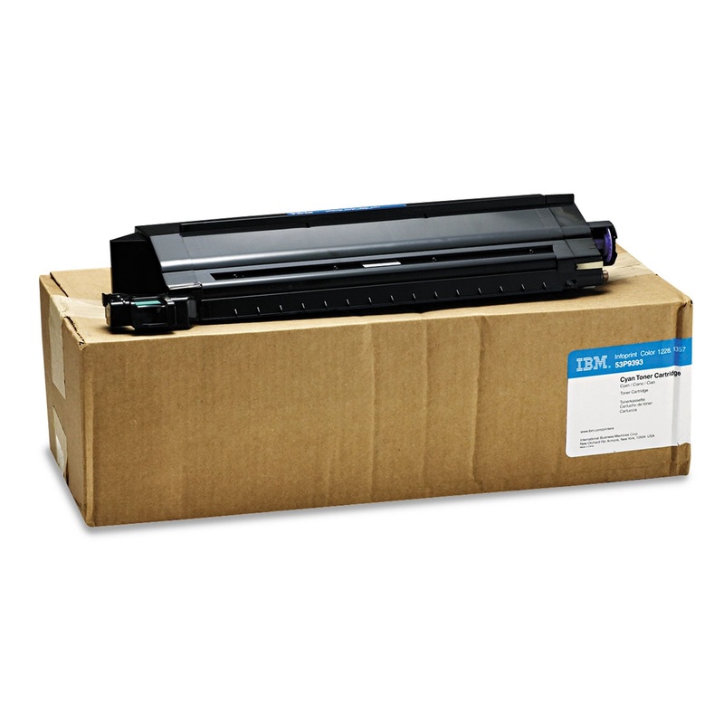 53p9393 High-Yield Toner, 14000 Page-Yield, Cyan