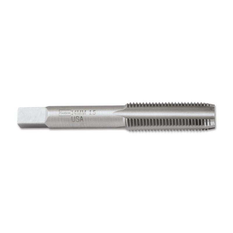 High-Carbon Steel Metric Thread Plug Tap, 14mm-1.5