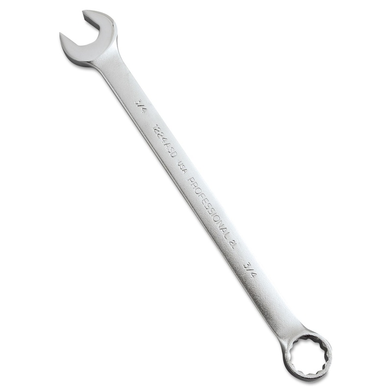 Proto Combination Wrench, 11″ Long, 3/4″ Opening, 12-Point Box