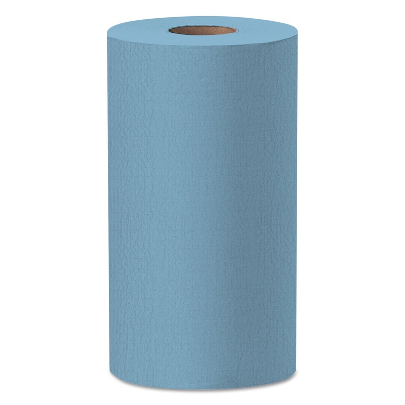 X60 Cloths, Small Roll, 19 3/5 X 13 2/5, Blue, 130/rl, 6 Rl/ct