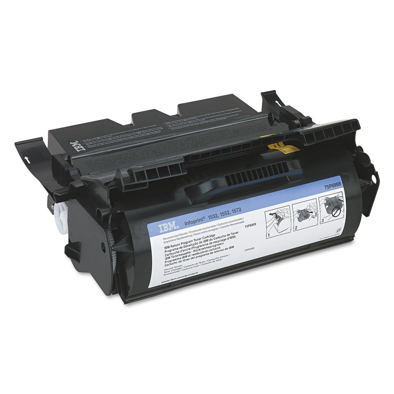 75p6959 Toner, 6000 Page-Yield, Black