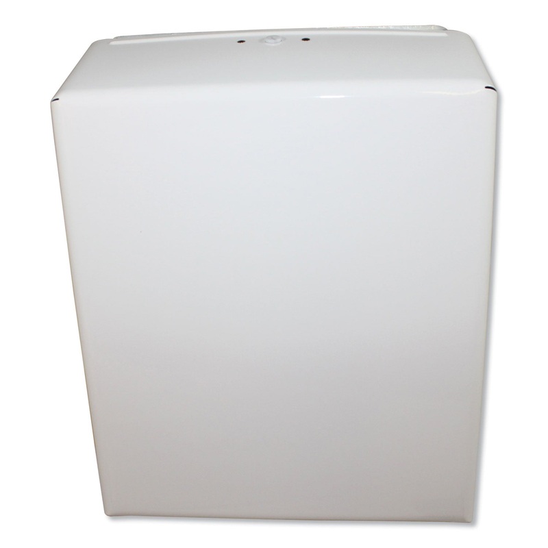 METAL COMBO TOWEL DISPENSER, METAL, 11 X 4.5 X 15.75, OFF WHITE