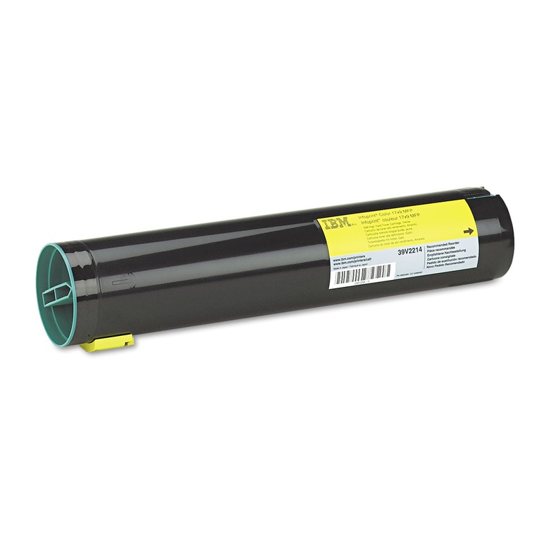 39v2214 Toner, 22000 Page-Yield, Yellow