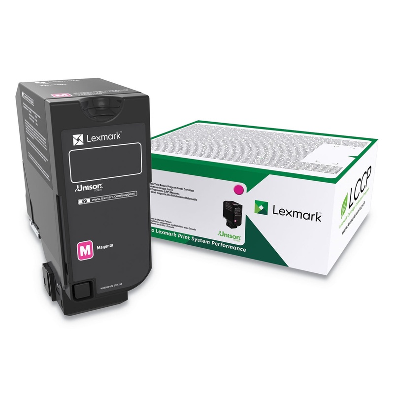 84C0HMG (CX725) UNISON HIGH-YIELD TONER, 16000 PAGE-YIELD, MAGENTA