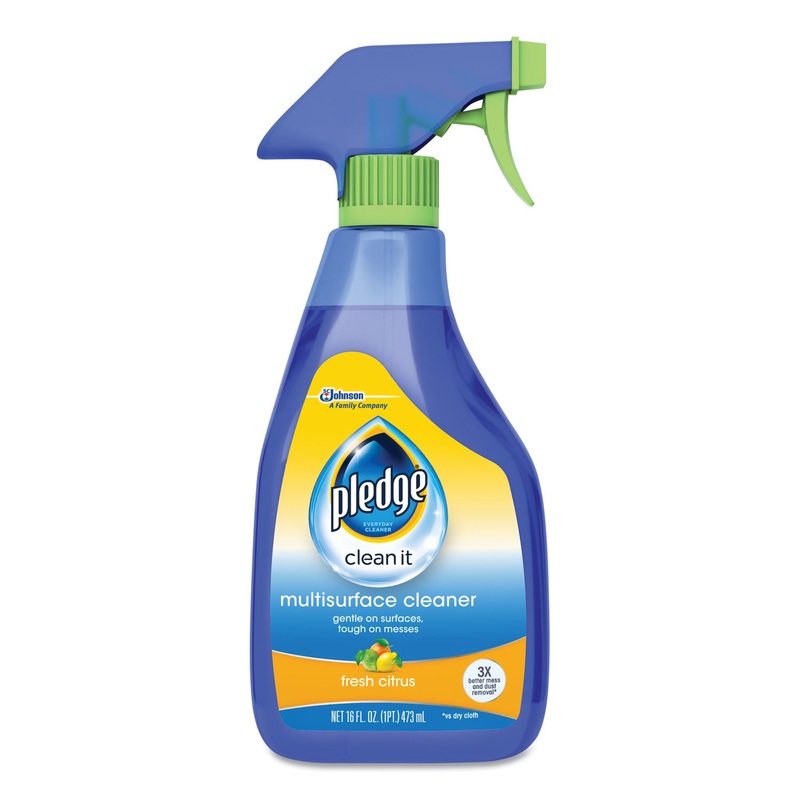 Multi-Surface Cleaner, Clean Citrus Scent, 16oz Trigger Bottle, 6/carton