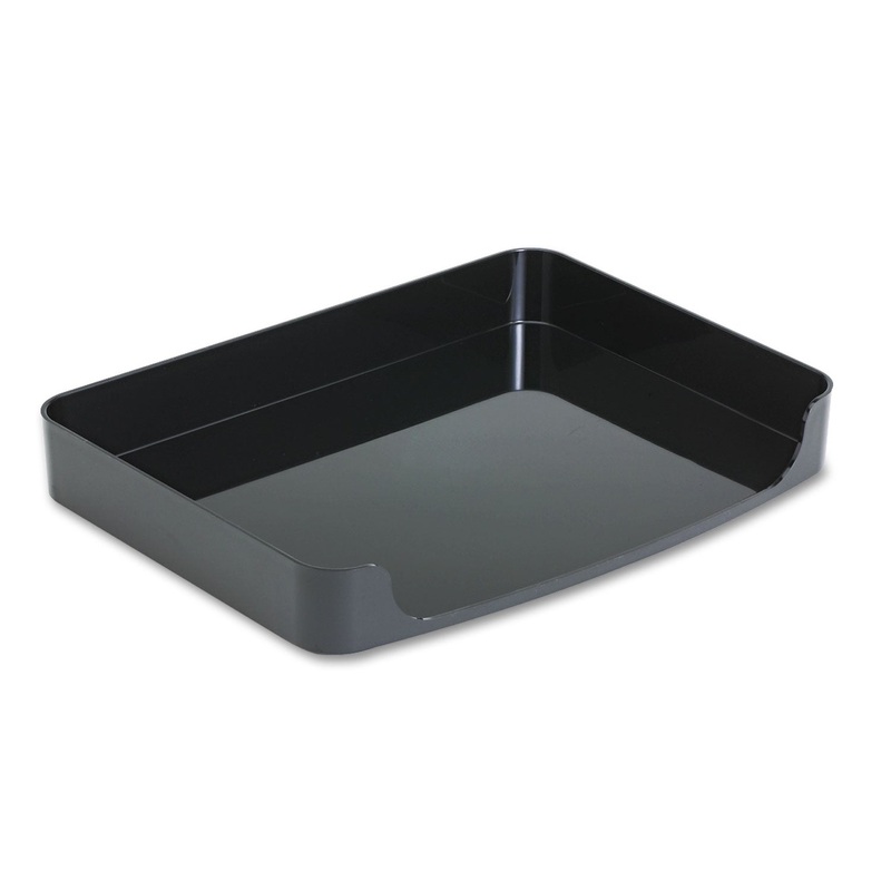 2200 SERIES SIDE-LOADING DESK TRAY, 1 SECTION, LETTER SIZE FILES, 13.63″ X 10.25″ X 2″, BLACK