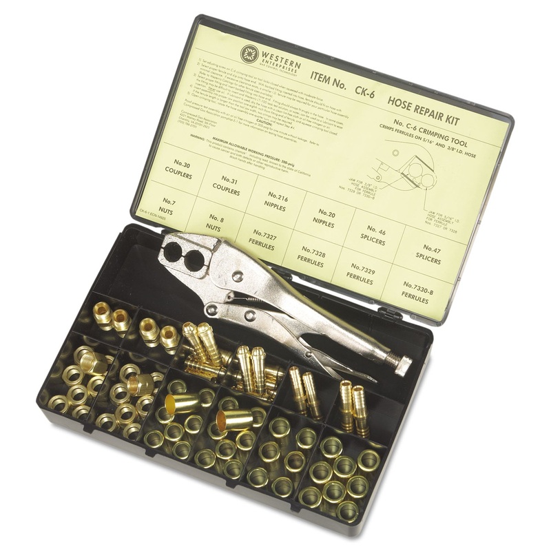 Hose Repair Kit, W/c-6 Tool