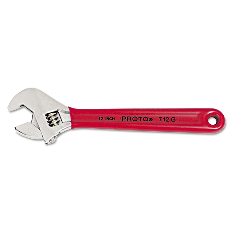 Proto Cushion Grip Adjustable Wrench, 12″ Long, 1 1/2″ Opening
