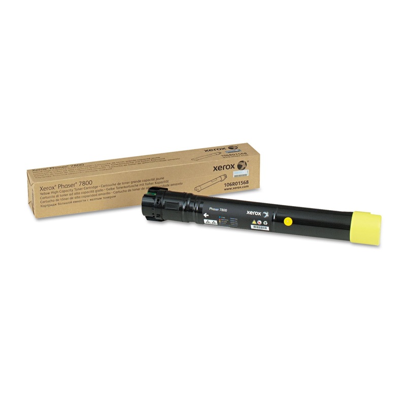 106r01568 High-Yield Toner, 17200 Page-Yield, Yellow