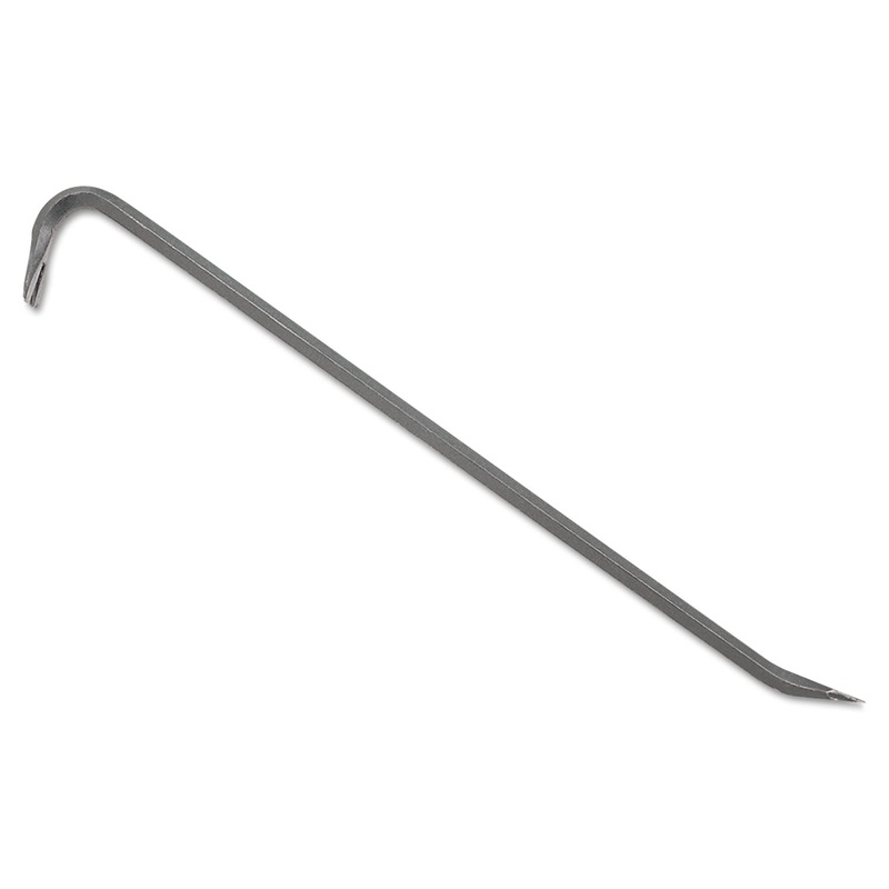 Gooseneck Wrecking Bar, 1″ X 48″, Painted