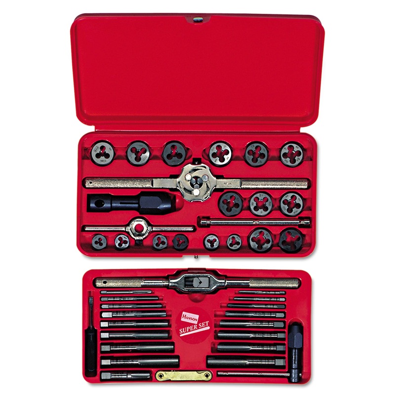 Metric Tap & Die Set, 41-Piece