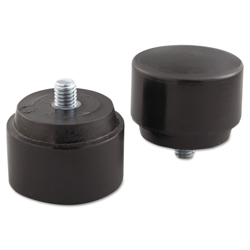 Nuplaflex Replacement Quick-Change Striking Tip, Hard, 2″ Dia, Black