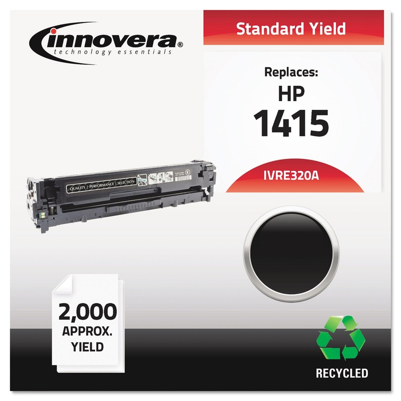 REMANUFACTURED CE320A (128A) TONER, 2000 PAGE-YIELD, BLACK