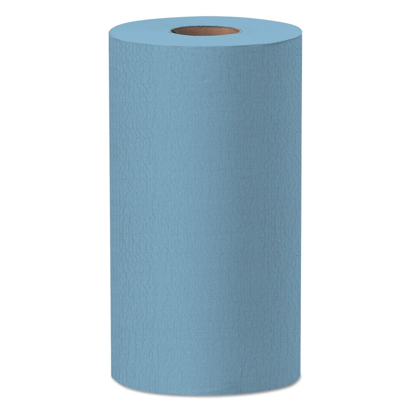 X60 Cloths, Small Roll, 9 4/5 X 13 2/5, Blue, 130/roll