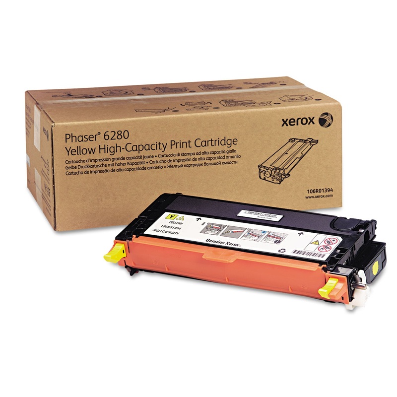 106r01394 High-Yield Toner, 5900 Page-Yield, Yellow