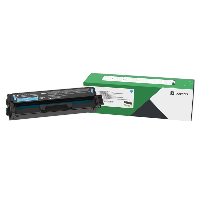 C3210C0, RETURN PROGRAM TONER CARTRIDGE, 1500 PAGE-YIELD, CYAN