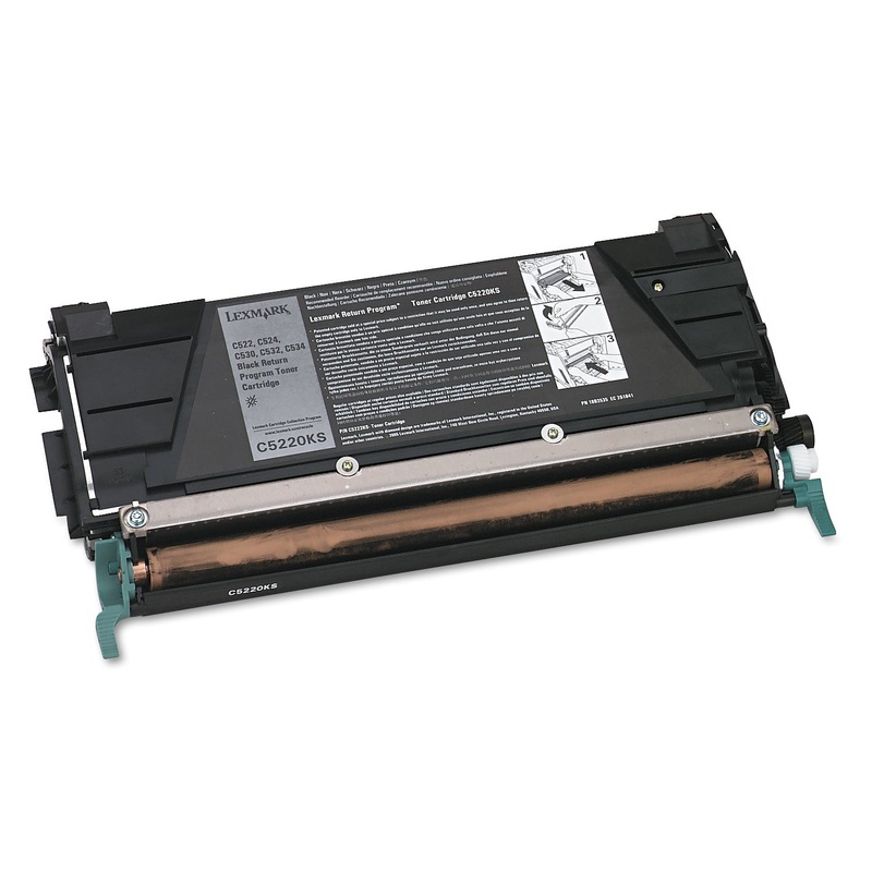 C5220KS RETURN PROGRAM TONER, 4000 PAGE-YIELD, BLACK