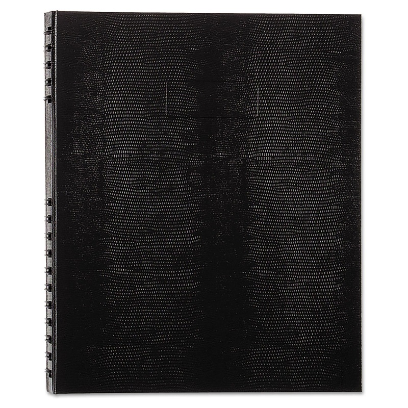 NOTEPRO UNDATED DAILY PLANNER, 10 3/4 X 8 1/2, BLACK