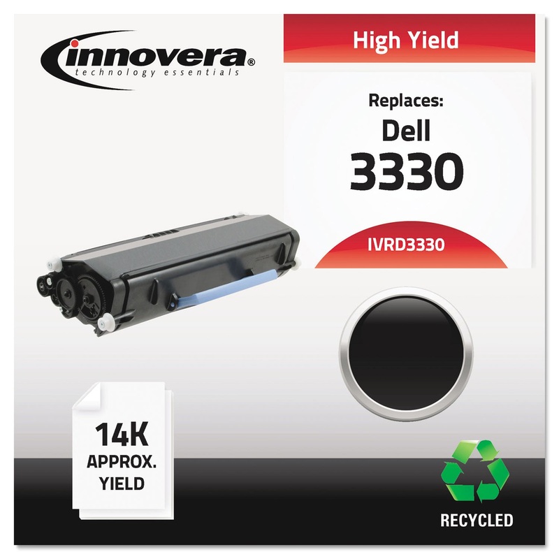 REMANUFACTURED 330-5207 (3330) TONER, 14000 PAGE-YIELD, BLACK