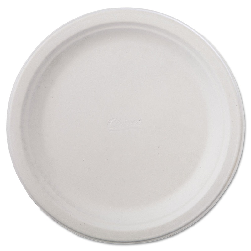 Classic Paper Dinnerware, Plate, 9 3/4″ Dia, White, 125/pack, 4 Packs/carton