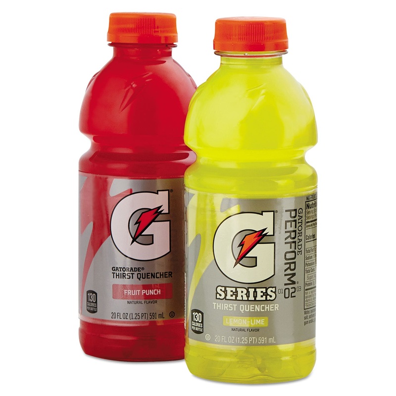 G-Series Perform 02 Thirst Quencher Fruit Punch, 20 Oz Bottle, 24/carton