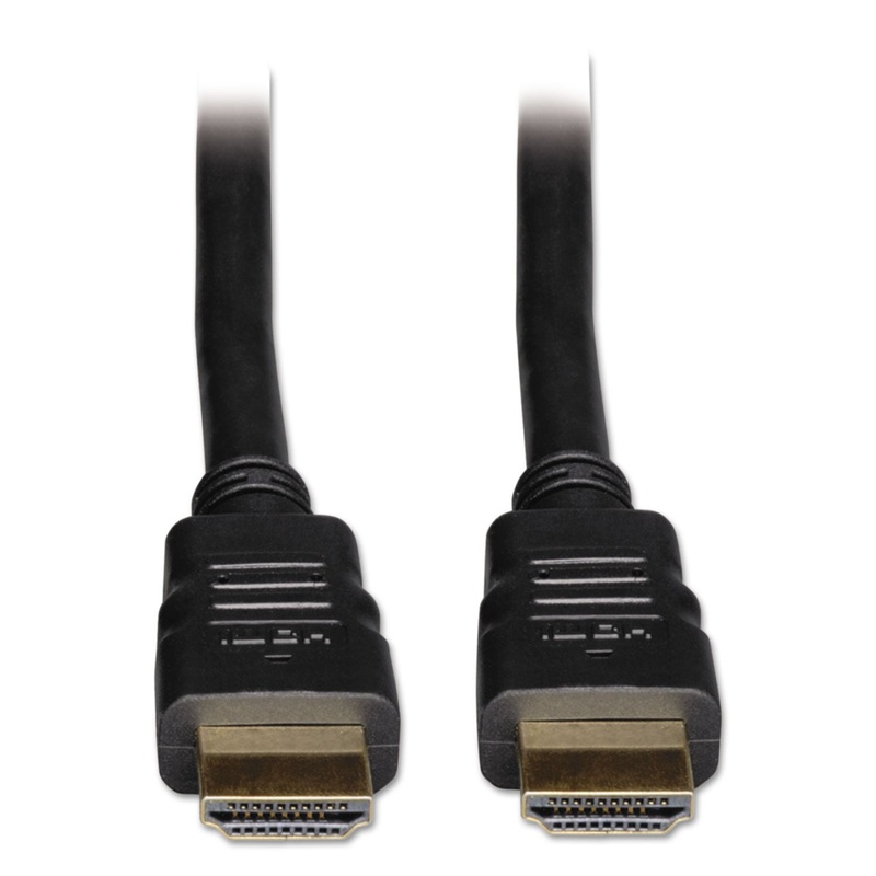 HIGH SPEED HDMI CABLE WITH ETHERNET, DIGITAL VIDEO WITH AUDIO (M/M), 3 FT, BLACK