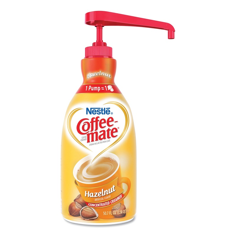 Liquid Coffee Creamer, Hazelnut, 1500ml Pump Bottle