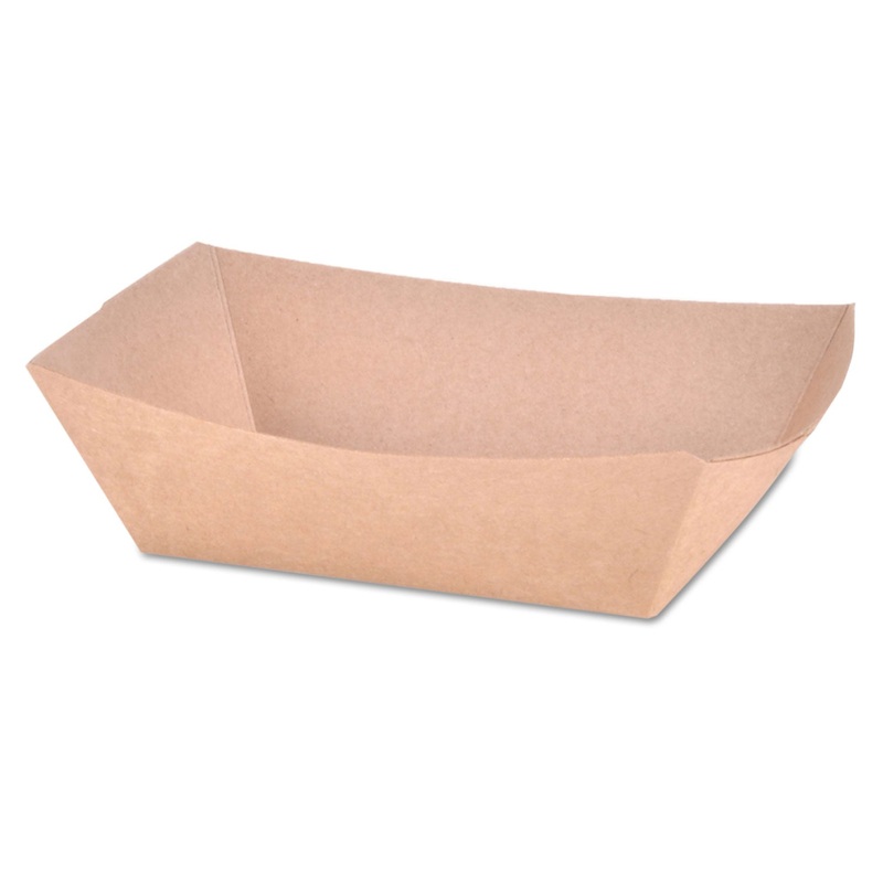 Paper Food Baskets, Brown Kraft, 1 Lb Capacity, 1000/carton