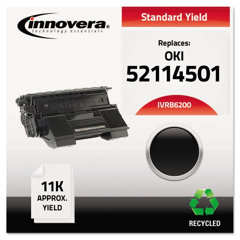 REMANUFACTURED 52114501 (B6200) TONER, 11000 PAGE-YIELD, BLACK