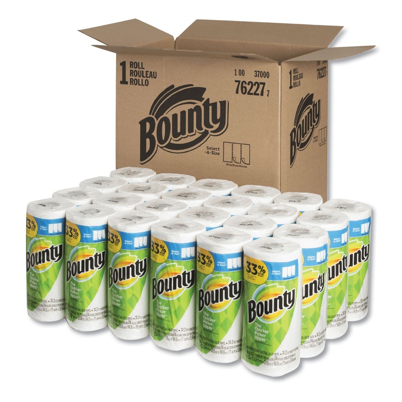 SELECT-A-SIZE PAPER TOWELS, 2-PLY, 11″ X 5.9″, 74 WIPES/PACK, 24 PACKS/CARTON