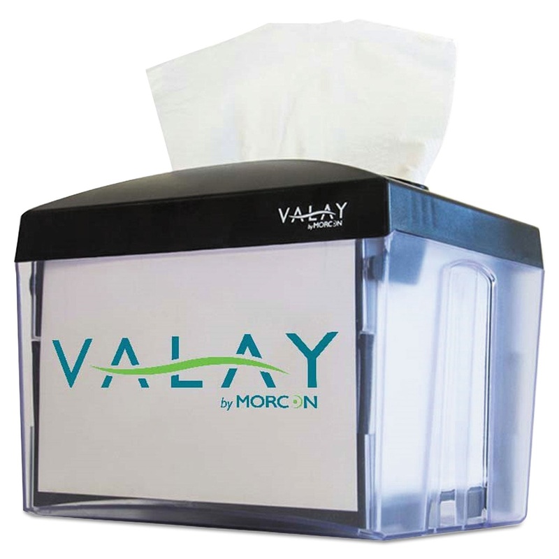 VALAY NAP INTERFOLDED NAPKIN DISPENSER, 6.25 X 8 X 6.5, BLACK