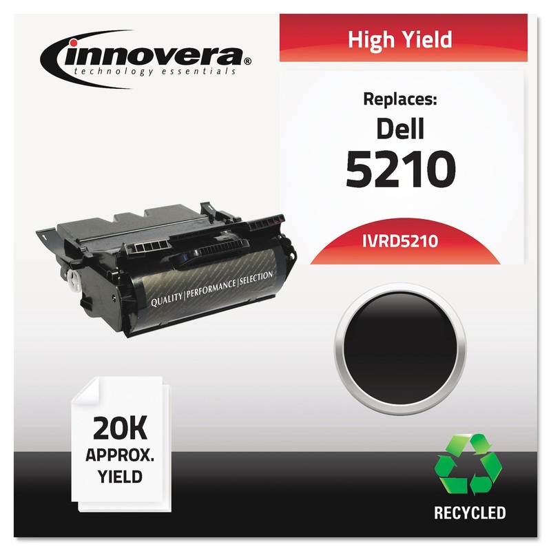 REMANUFACTURED 341-2915 (5210) TONER, 20000 PAGE-YIELD, BLACK