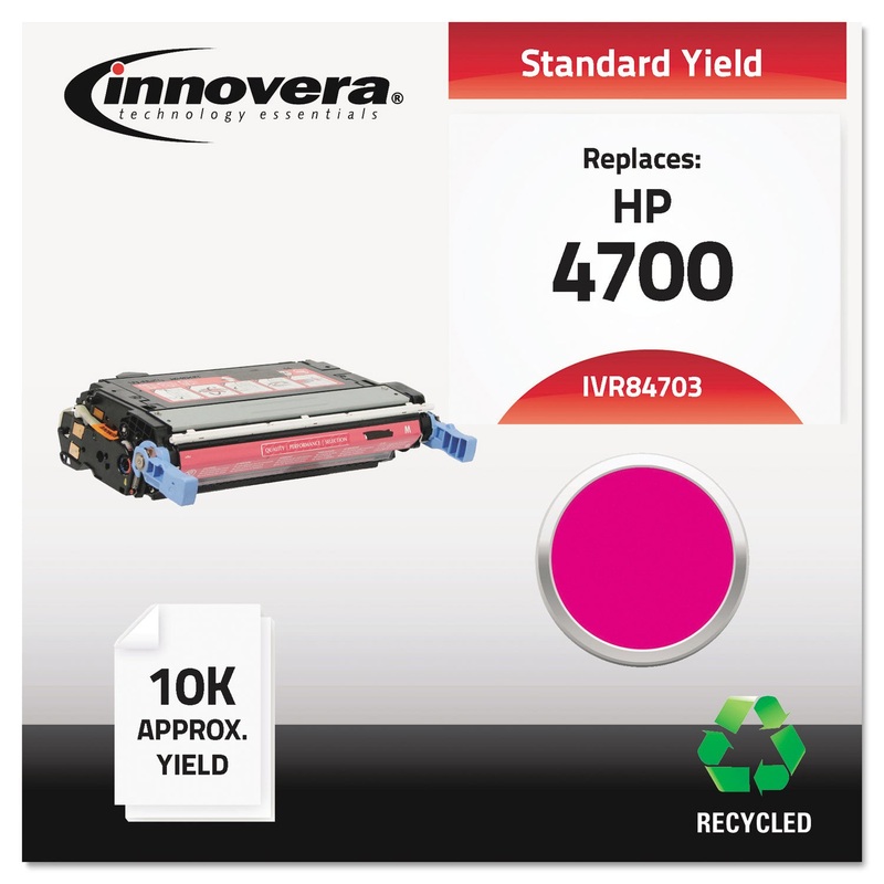 REMANUFACTURED Q5953A (643A) TONER, 10000 PAGE-YIELD, MAGENTA
