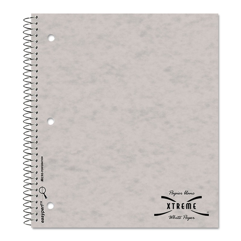 SINGLE-SUBJECT WIREBOUND NOTEBOOKS, 1 SUBJECT, MEDIUM/COLLEGE RULE, ASSORTED COLOR COVERS, 11 X 8.88, 80 SHEETS