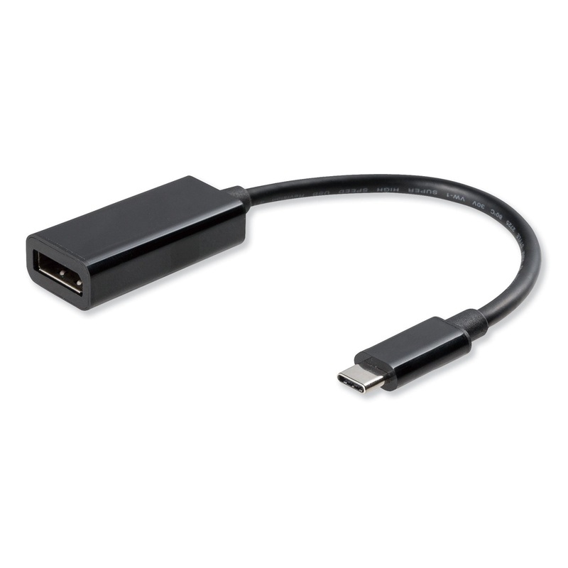 USB TYPE-C TO DISPLAY PORT ADAPTER, DISPLAY PORT 4K; USB-C